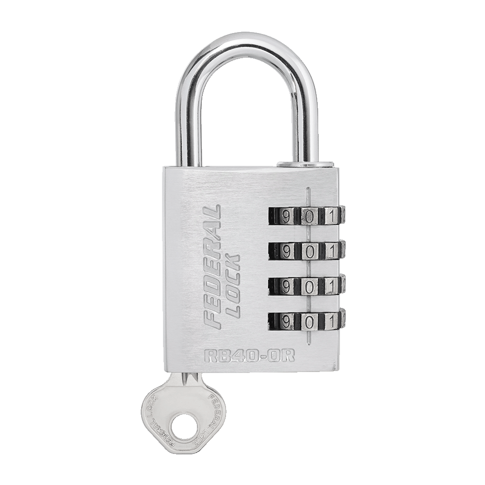 Federal Padlock RB51C-OR Combination 50mm