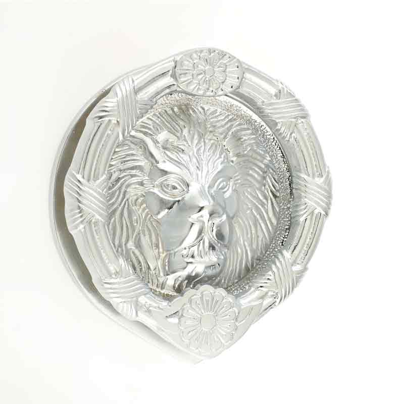 Door Knocker - Round Lions Head 6"