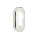 Oval Euro Escutcheon 30.5 x 63.5mm 316