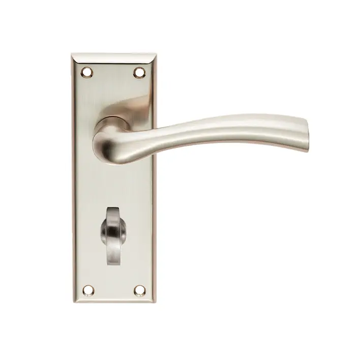 Cinquanta Bathroom Lever on Backplate