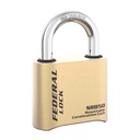 Federal Padlock SRB50R Combination 50mm Standard Shackel