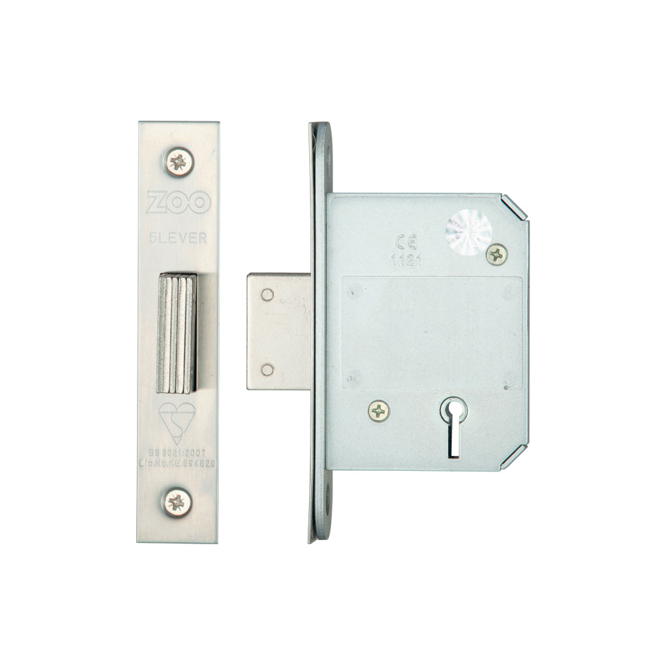 British Standard 5 Lever Deadlock 64mm - KA 25