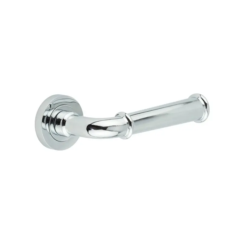HT221 Classic Door Handles on Round Rose