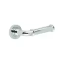 HT221 Classic Door Handles on Round Rose