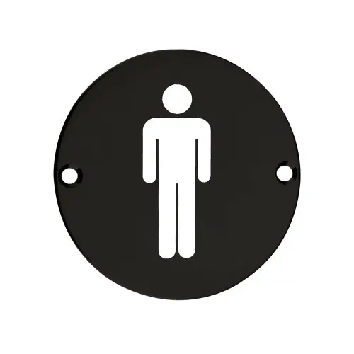 Male - Door Signage