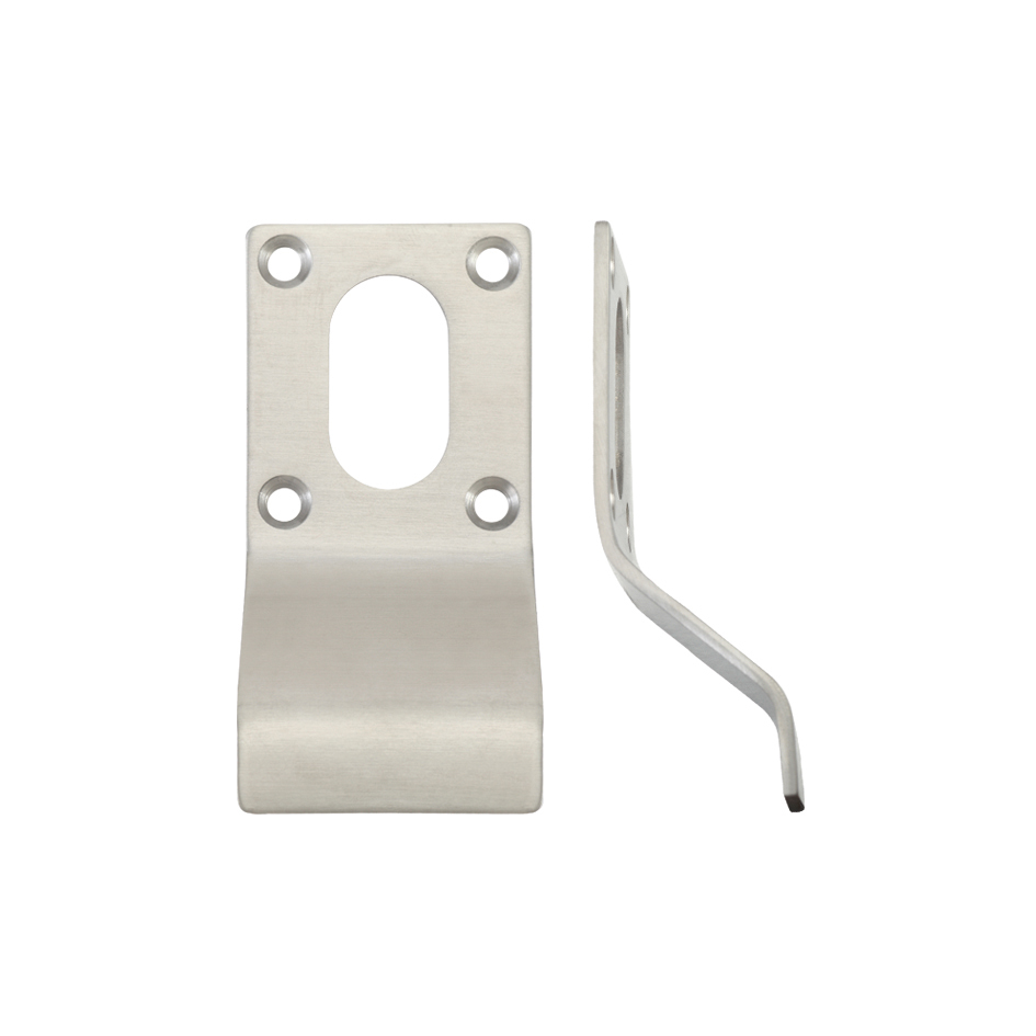 Cylinder Latch Pull - Oval Profile 43 x 88mm 201SS