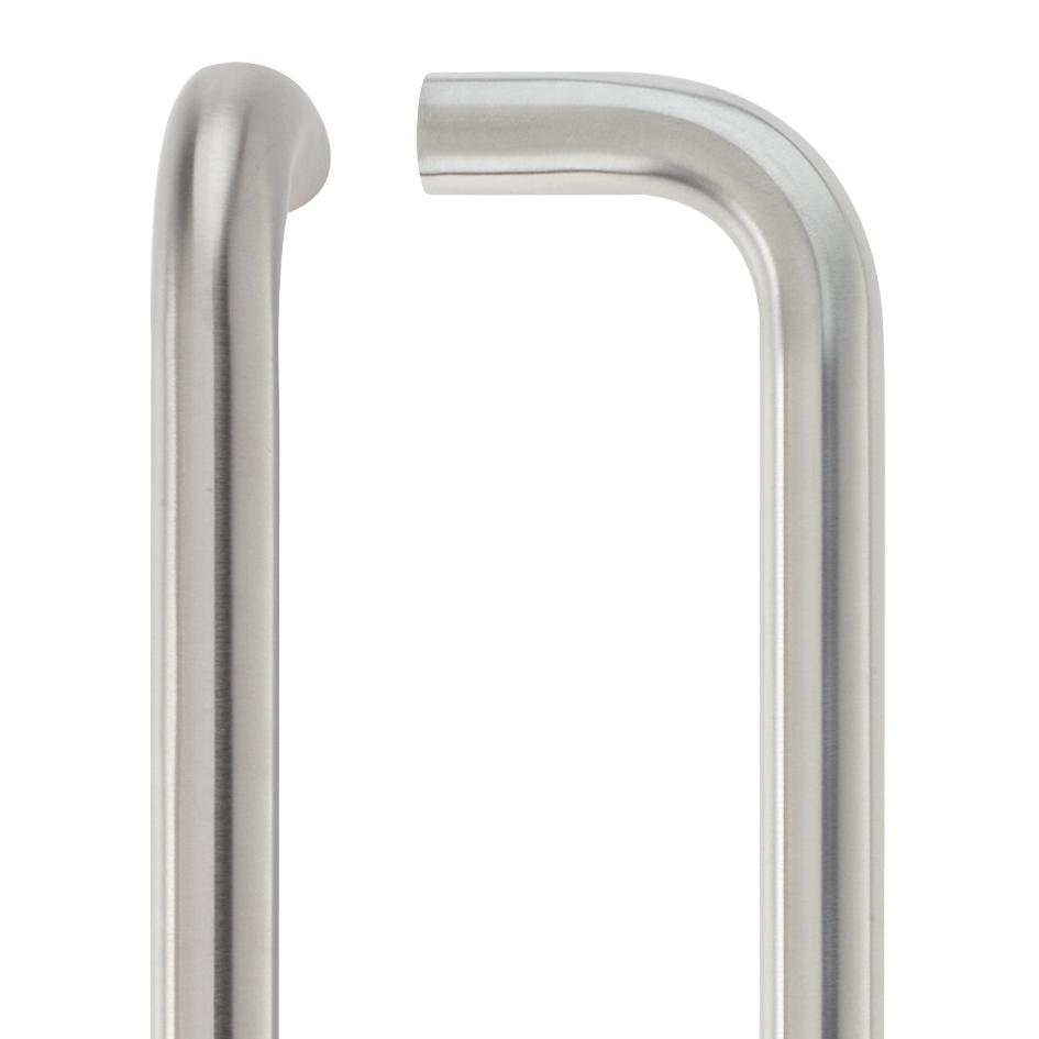 D Pull Handle - 19mm Dia. 19 x 150mm 201SS