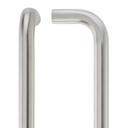 D Pull Handle - 19mm Dia. 19 x 425mm 201SS