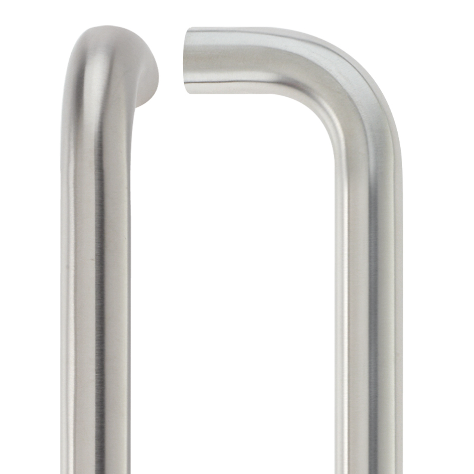 D' Pull Handle - 22mm Dia. 22 x 425mm 201SS