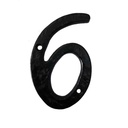 Numeral 6 or 9 - 100mm Antique Black