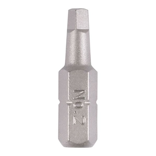 [2SQ25GB] Square Driver Bits No.2 25mm 2 Pack