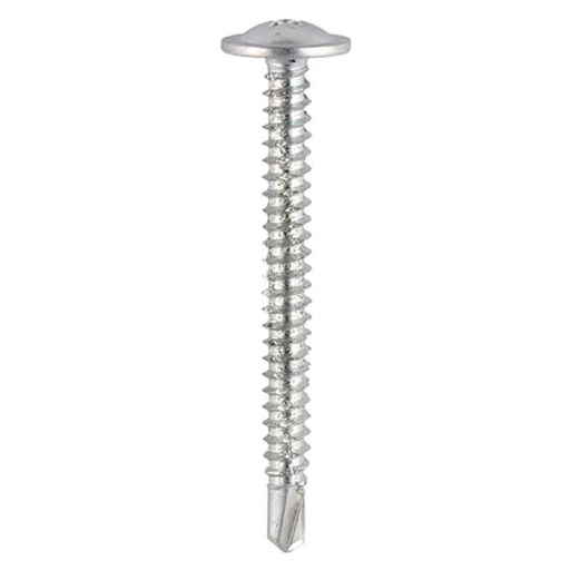 [295Z] Baypole Screws Wafer Flange 4.8 x 100 Zinc
