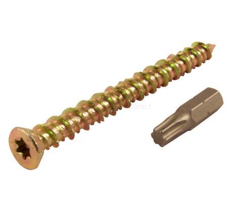 [CONCRETE80] Concrete Multi Fix Screws 7.5 x 80 (Box 100)