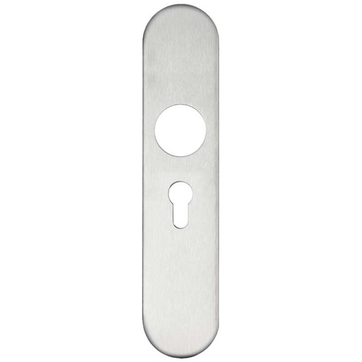 [ZCS31EPRSS] ZCSIP Long Radius Cover Plate 47.5mm Euro Lock 50 x 230mm SS