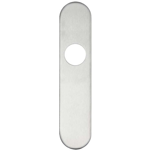 [ZCS32RSS] ZCSIP RADIUS Long Cover Plate - Latch 50 x 230mm SS
