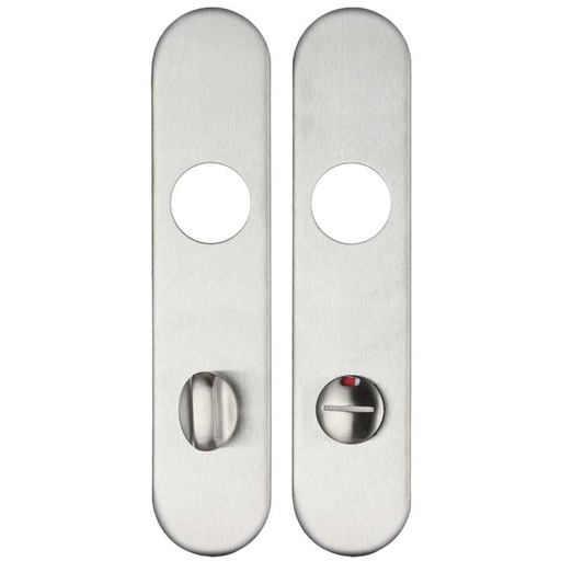 [ZCS33RSS78] ZCSIP Long Radius Cover Plate - 78mm Bathroom 50 x 230mm SS