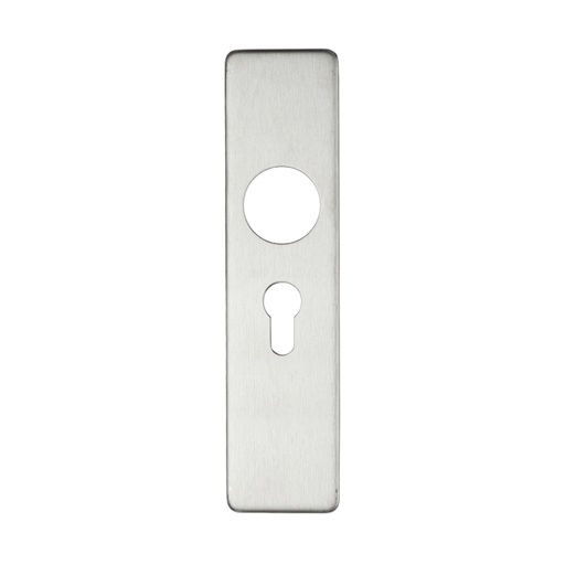 ZCSIPSP Short Cover Plate - Euro Lock 45 x 180mm SS