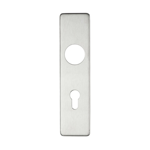 [ZCS41EPSS72] ZCSIPSP Short Cover Plate Euro Lock 72mm c/c 45 x 180mm SS
