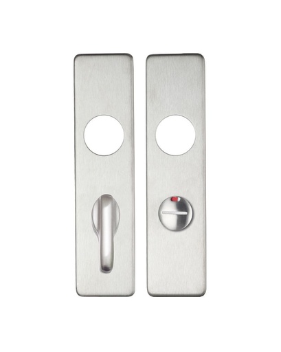 [ZCS43SS78] ZCSIPSP Short Cover Plate Bathroom - 78mm c/c 45 x 180mm SS