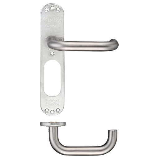 [ZCSIP19] RTD 19mm Lever on Long Inner Backplate 48 x 228mm SS