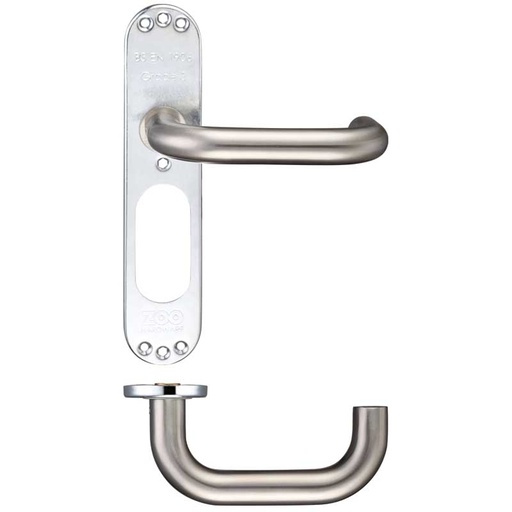 [ZCSIP22] RTD 22mm Lever on Long Inner Backplate 48 x 228mm SS