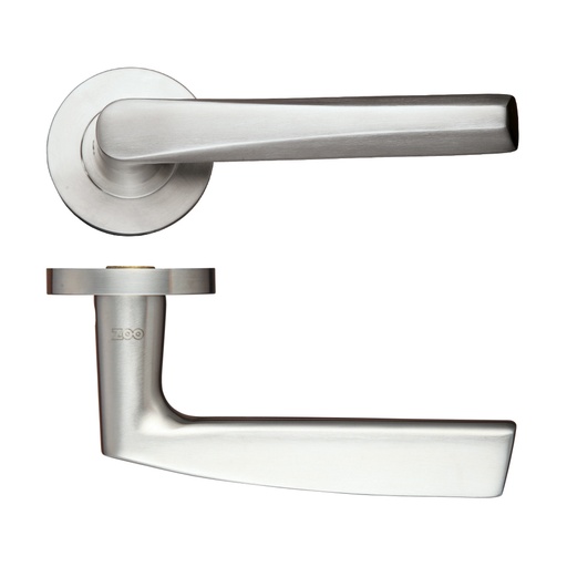 [ZCS170SS] HT170 Stainless Steel Lever Door Handle - Push on Rose 304SS