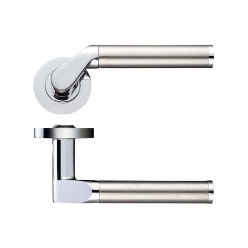 Venus Lever Door Handle - Screw on Rose HT514