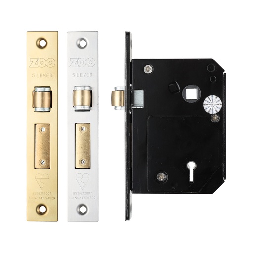 Chubb 3K74 Retro 5 Lever Roller Sashlock - 80mm