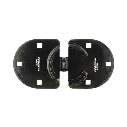 [4060BK] Federal Padlock 4060 Series Shackleless Hasp & Padlock