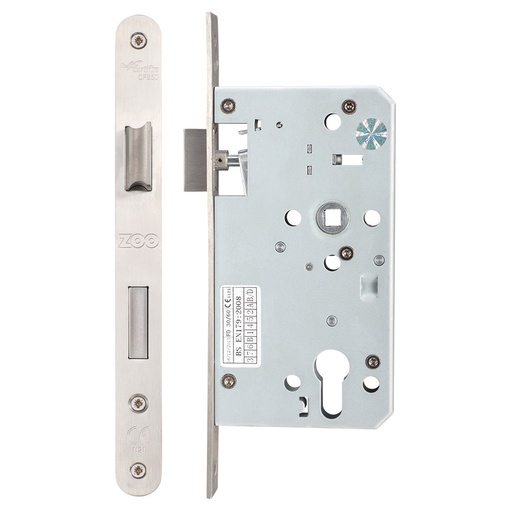 [ZDL7260ESCRSS] Din - Escape Lock - 72mm c/c - 60mm Bkst Radius SS