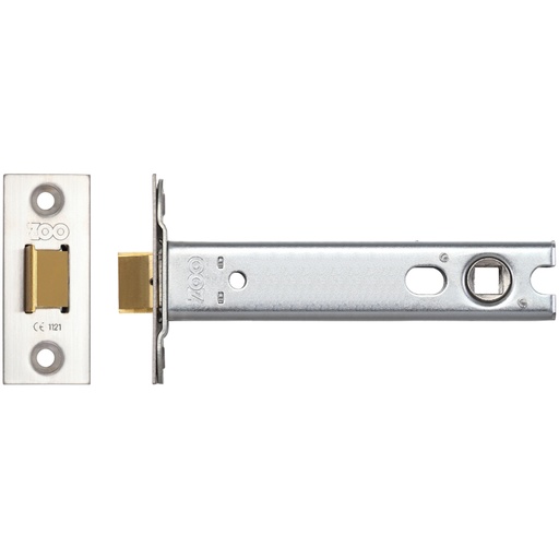[ZTLKA127] Tubular Latch - 45* Travel w/ Forends 127mm SS