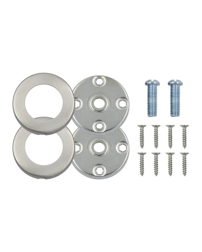 [ZRP01SS] Rose Pack For 19mm, 22mm & 30mm Pull Handle 201 SS