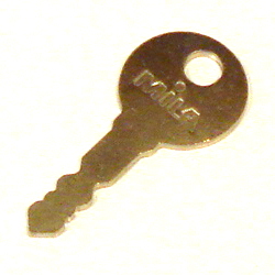 [581898] UPVC Window Handle - ProLinea Espag Spare Key