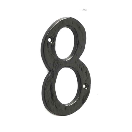 [JAB15-8] Numeral 8 - 100mm Antique Black