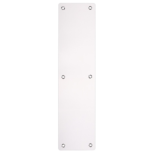 Finger Plate - Blank (Radius) 75mm x 475mm 201SS