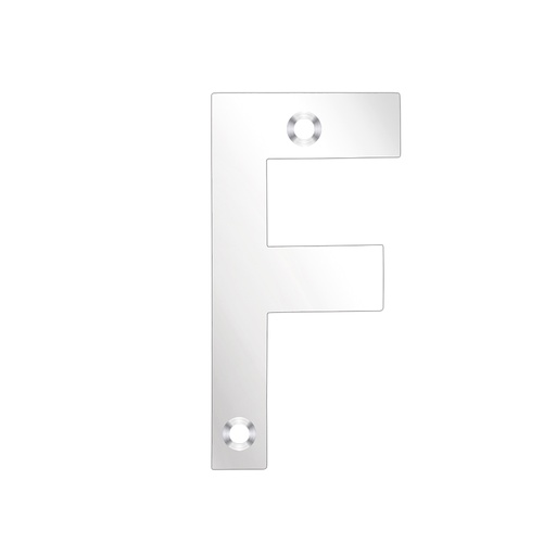 Letter - F - 75mm