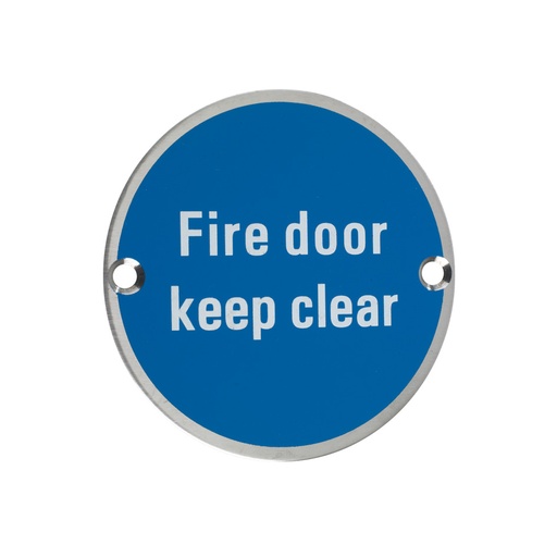 Fire Door Keep Clear - Door Signage