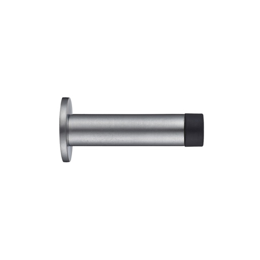 Wall Mounted Solid Door Stop 70mm With Rose