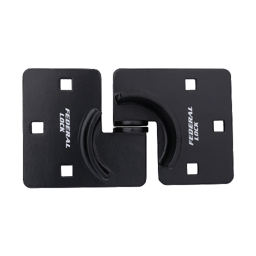 [4050BK] Federal Padlock 4050 Series Shackleless Hasp & Padlock