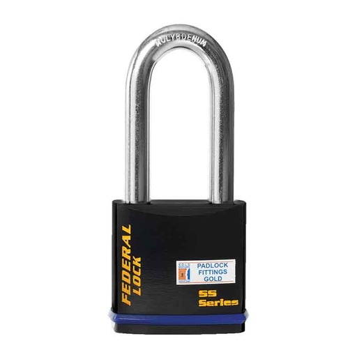 [743] Federal Padlock 743 CA6CK Solid Steel 70mm