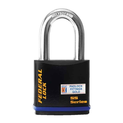 [742] Federal Padlock 742 CA6CK Solid Steel 70mm