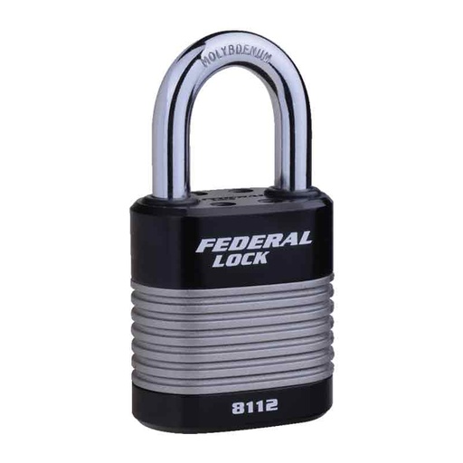 [8112] Federal Padlock 8112 CA6CK High Security A Plus 44mm
