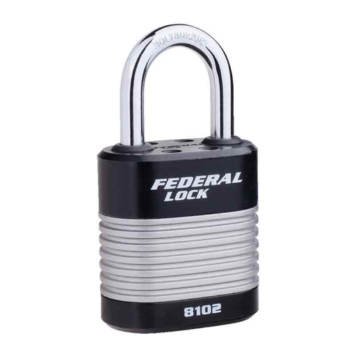 [8102] Federal Padlock 8102 CA6CK High Security A Plus Padlock 44mm