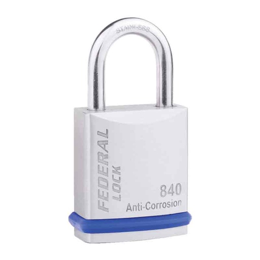 [840] Federal Padlock 840 CA6CK Stainless Steel Padlock 39mm