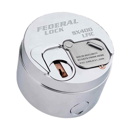 [SX400-LFIC] Federal Padlock SX400-LFIC Shackleless Padlock 73mm