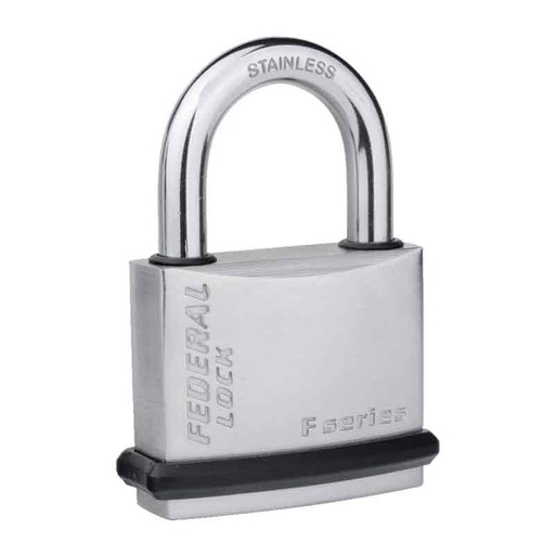 [F40NPS] Federal Padlock F40NPS Satin Nickel plated Padlock 40mm
