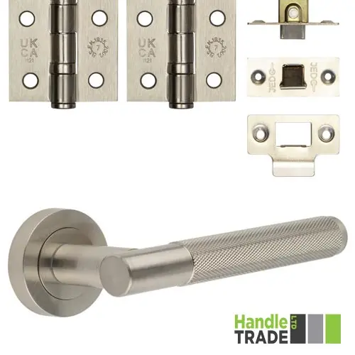 HT218DP Designer Door Pack Satin Nickel